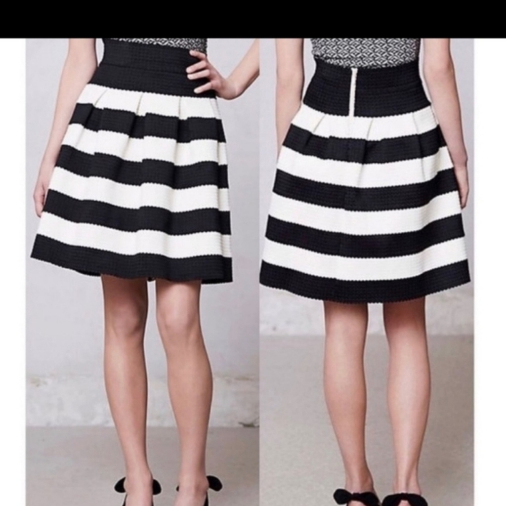 Ginger G black & white skirt
